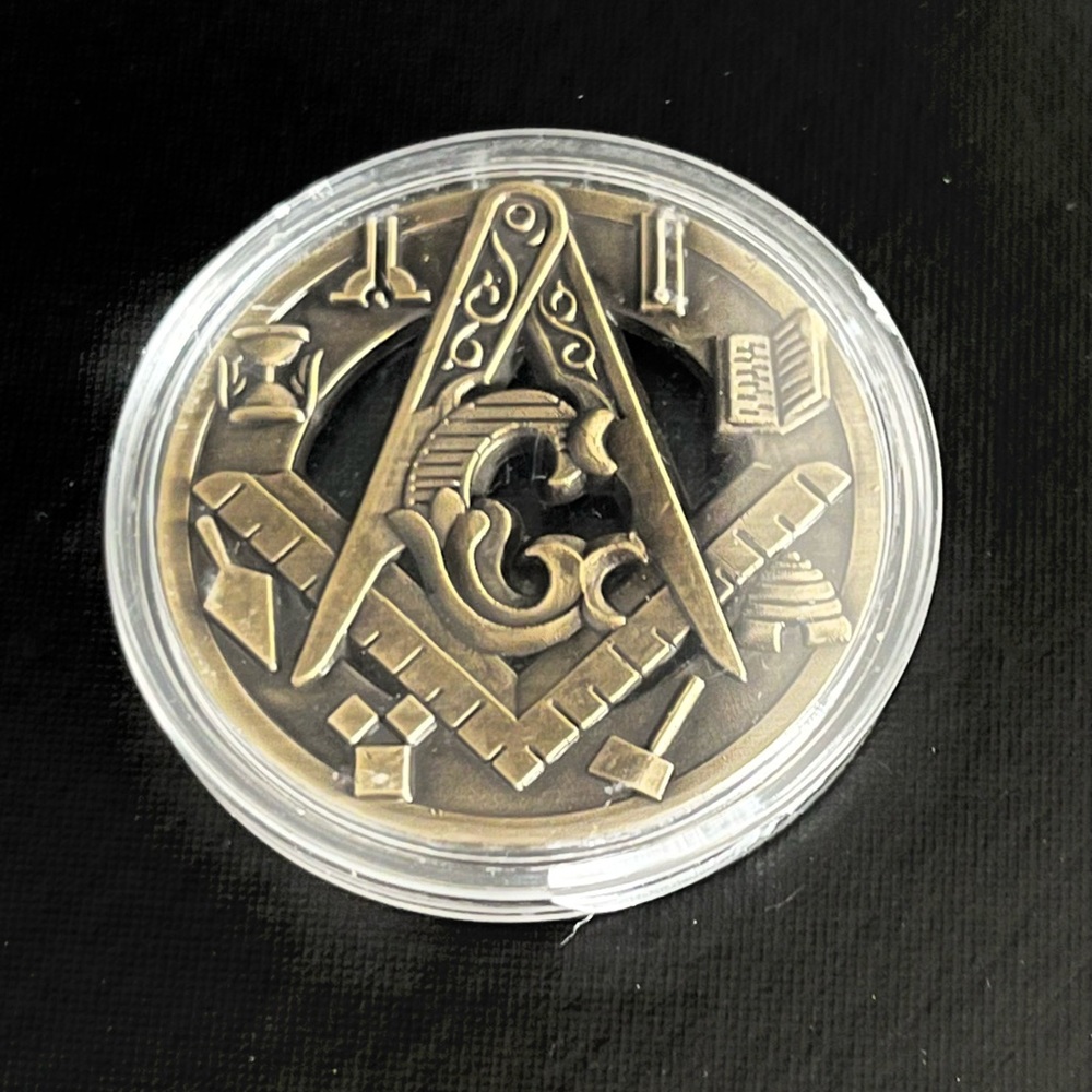 Masonic Challenge Coin